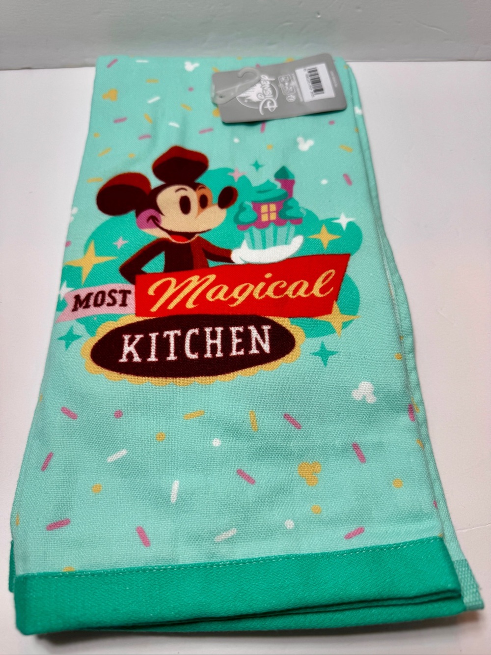 NWT Disney Mickey Mouse "Most Magical Kitchen" Kitchen Towel